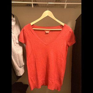 Zadig & Voltaire 100% Cashmere Short Sleeve "Mike"
